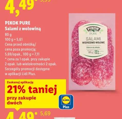Salami z wołowiną