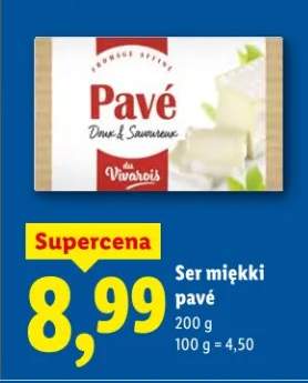 Ser miękki pavé