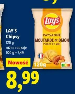 Chipsy różne rodzaje