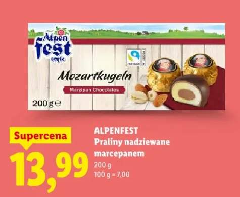 Praliny nadziewane marcepanem