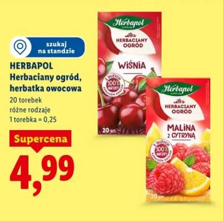 Herbaciany ogród herbatka owocowa