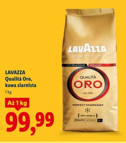 Kawa ziarnista Qualità Oro