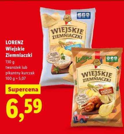 Wiejskie ziemniaczki twarozek lub pikantny kurczak