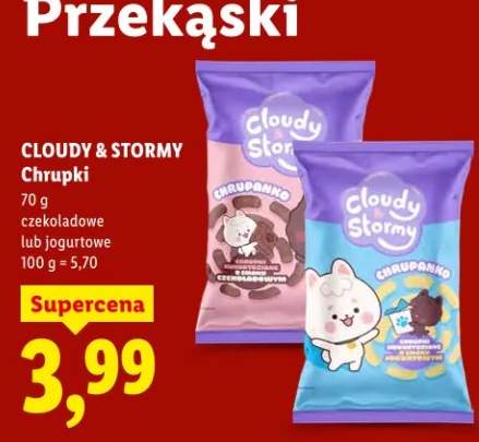Chrupki czekoladowe lub jogurtowe