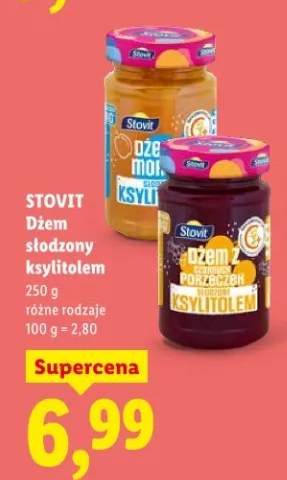 Dżem słodzony ksylitolem