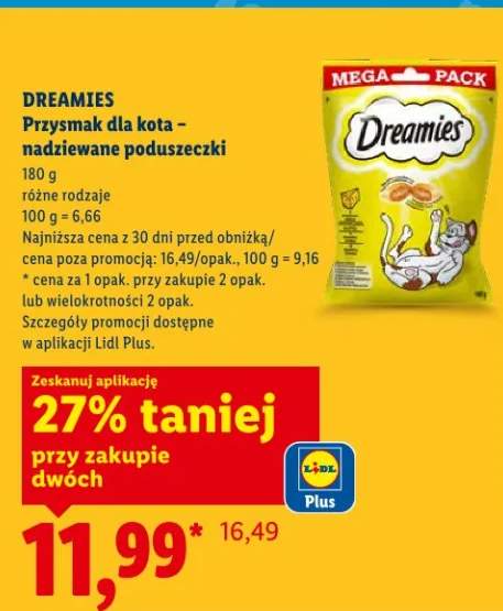 Przysmak dla kota - nadziewane poduszeczki