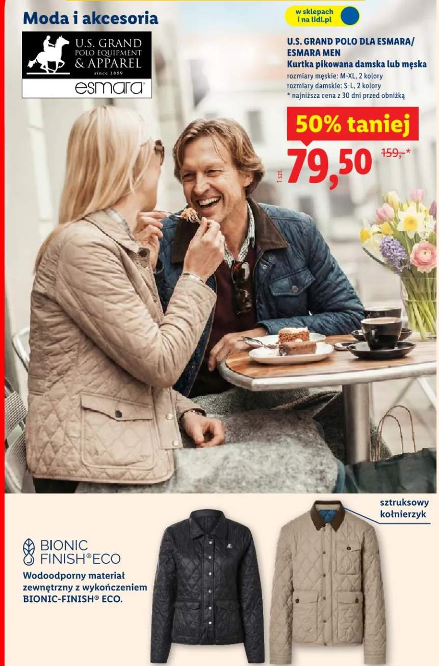 Kurtka pikowana damska lub męska rozmiary męskie: M-XL, 2 kolory rozmiary damskie: S-L, 2 kolory