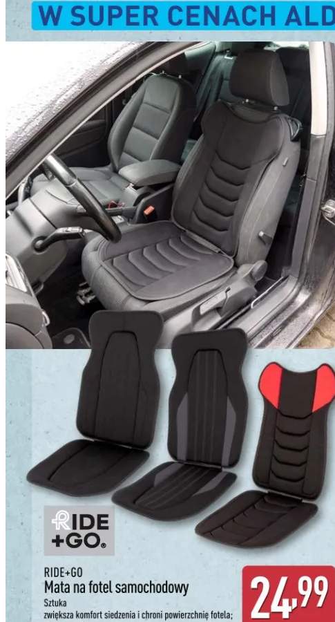 mata na siedzenie samochodowe