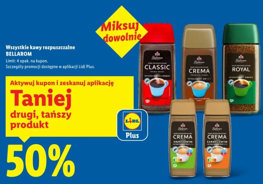 Kawa rozpuszczalna Crema karmelowa