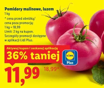 Pomidory malinowe luzem