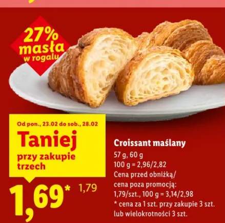 Croissant maślany