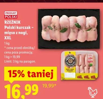 Kurczak - mięso z nogi, XXL