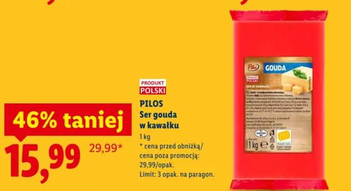 Ser gouda w kawałku