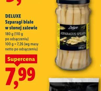 Szparagi białe w słonej zalewie