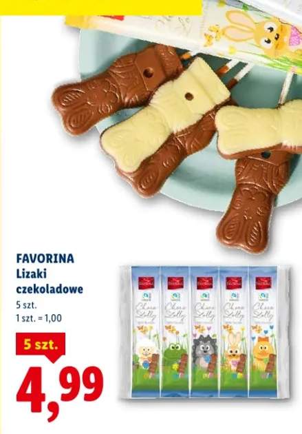 Lizaki czekoladowe