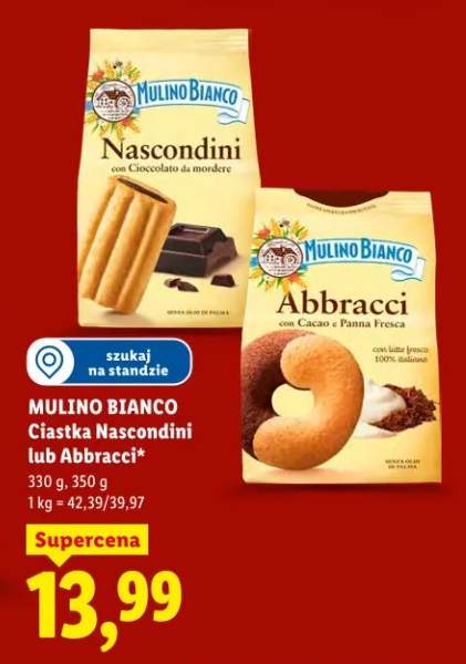 Ciastka Nascondini lub Abbracci