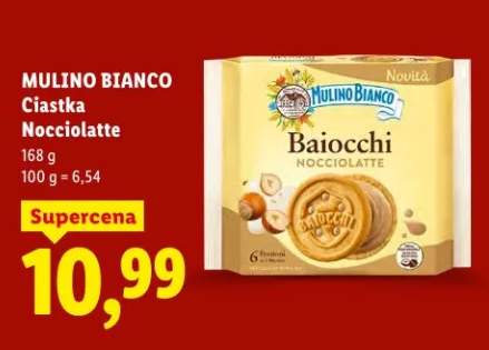 Ciastka Nocciolatte