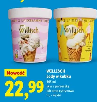 Lody w kubku