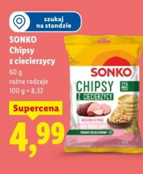 Chipsy z cieczierzycy