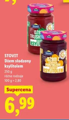 Dżem słodzony ksylitolem