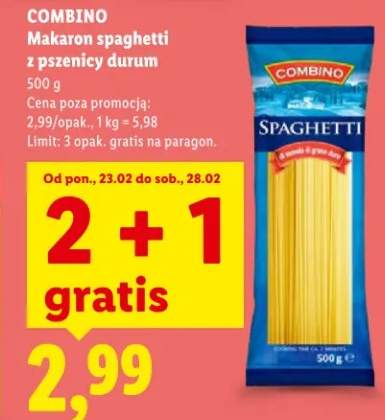 Makaron spaghetti z pszenicy durum