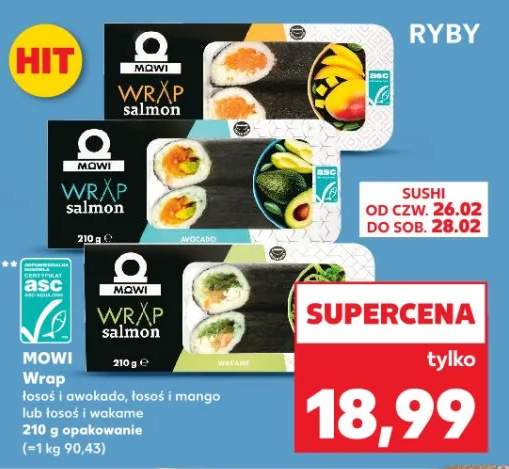 Sushi Wrap Lidl Promocje Sierpie 2026 Sushi Wrap Lidl Promocje Sierpie 2026
