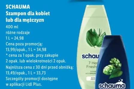 Szampon dla kobiet lub dla mężczyzn