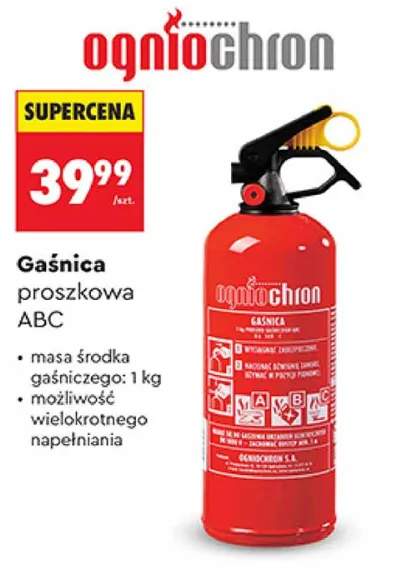 gaśnica proszkowa