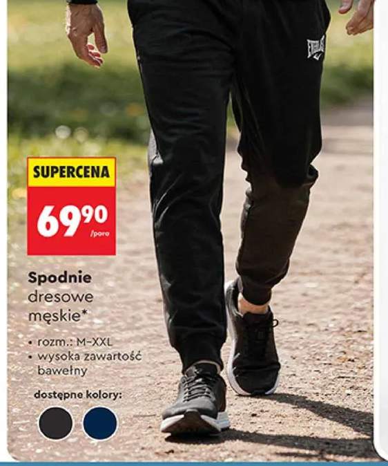 spodnie dresowe męskie