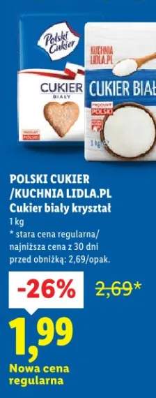 Cukier biały kryształowy