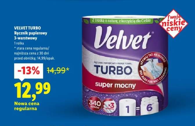 Ręcznik papierowy 3-warstwowy super mocny Turbo