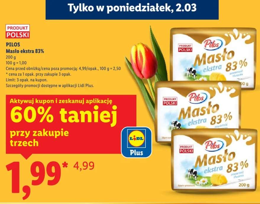 Masło ekstra 83%