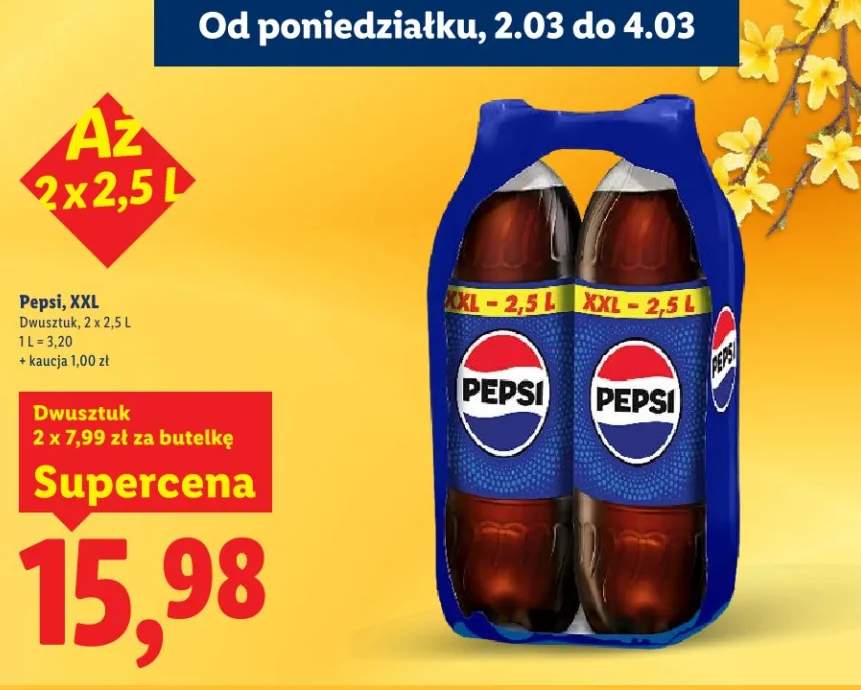 Napój gazowany XXL