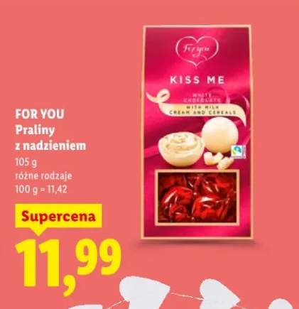 Praliny z nadzieniem