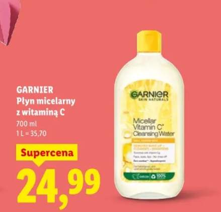 Płyn micelarny z witaminą C