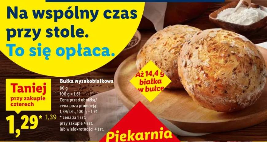 Bułka wysokobiałkowa