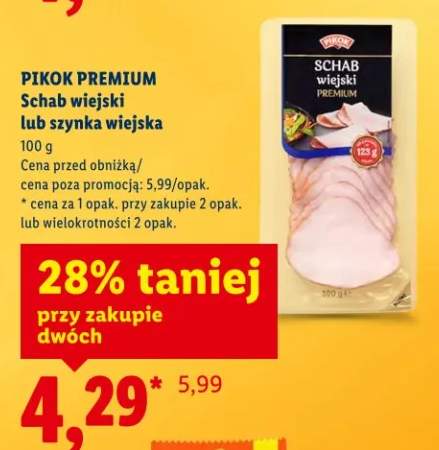 Schab wiejski lub szynka wiejska