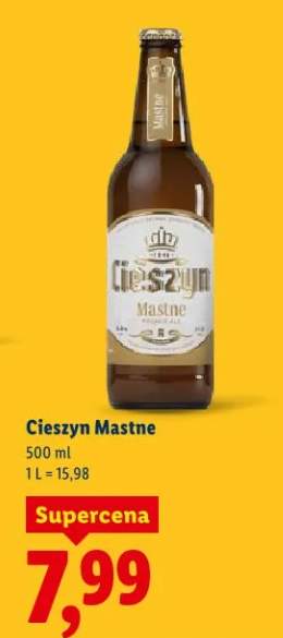Piwo Cieszyn Mastne