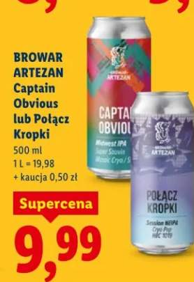 Piwo kraftowe Połącz Kropki