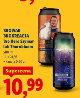 Piwo kraftowe Bro Hero Szyman lub Thornbloom