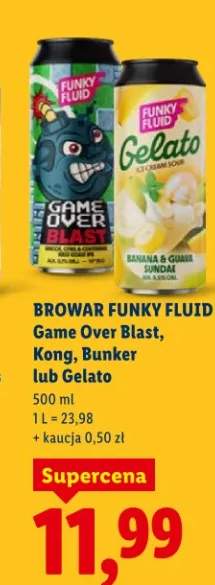 Piwo kraftowe Game Over Blast