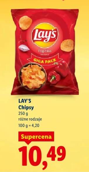 Chipsy różne rodzaje