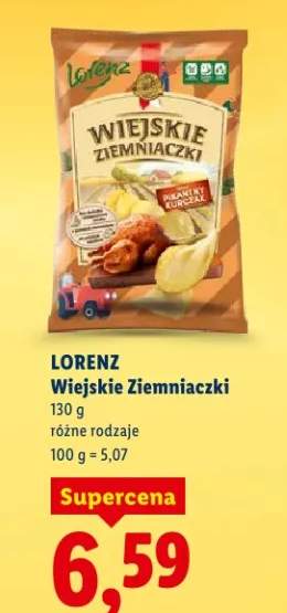 Chipsy wiejskie ziemniaczki różne rodzaje