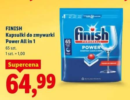 Kapsułki do zmywarki Power All in 1