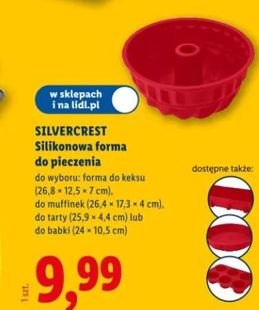 Silikonowa forma do pieczenia