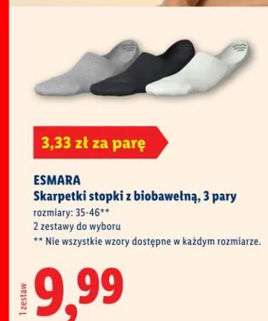 Skarpetki stopki z biobawełną, 3 pary