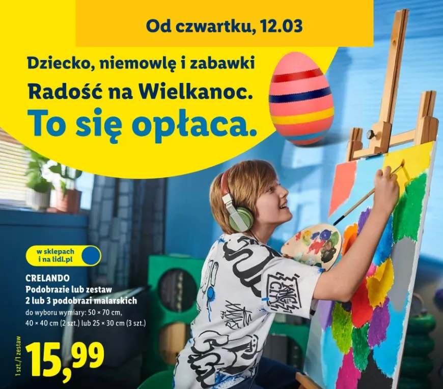 Podobrazie lub zestaw 2 lub 3 podobrazi malarskich