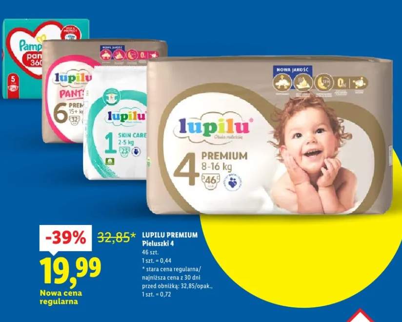 pieluszki Lupilu