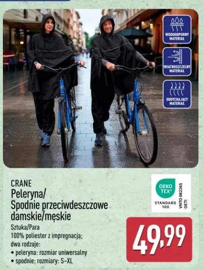 peleryna przeciwdeszczowa