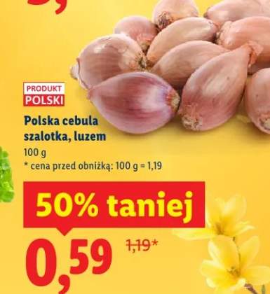 Polska cebula szalotka, luzem